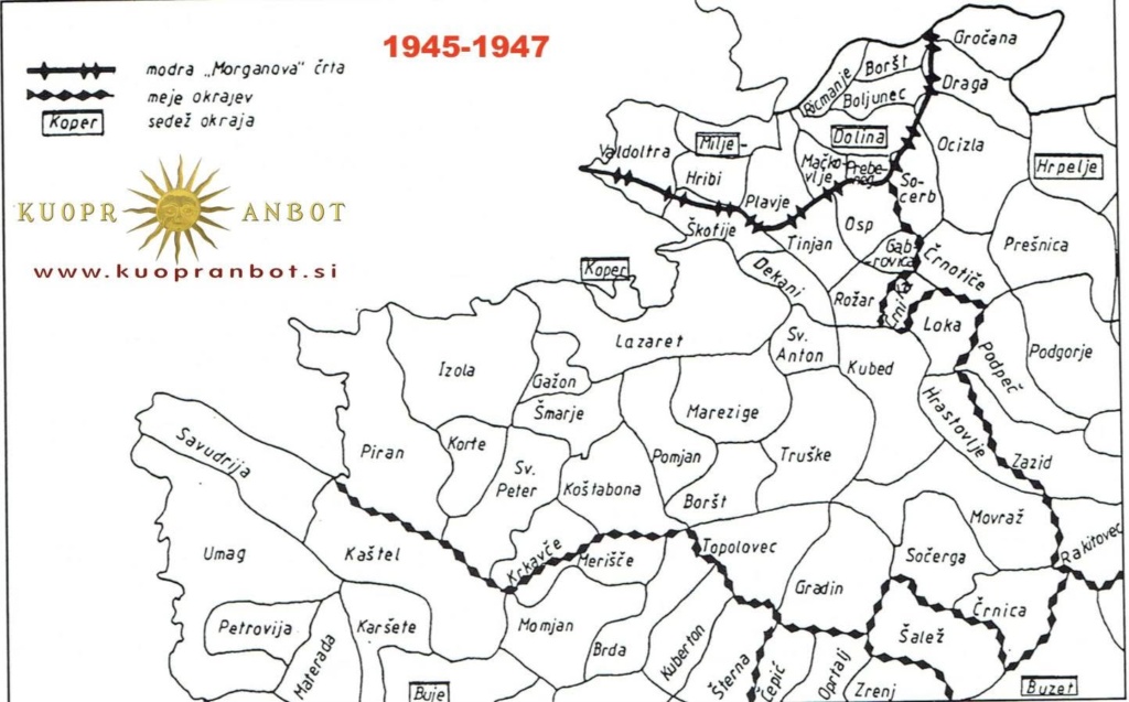meje 1945-1947